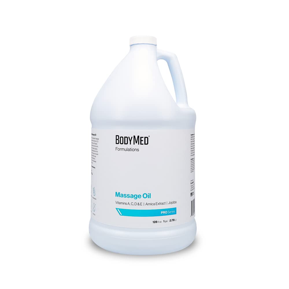 BodyMed Formulations Massage Oil, 1 gal. – Fragrance-Free, Leaping Bunny Certified