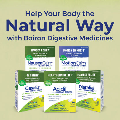 Boiron Acidil Meltaway Tablets – Quick, Water-Free Heartburn Relief (120 Count, 2-Pack)