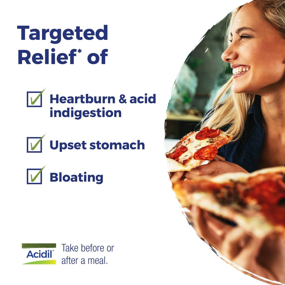 Boiron Acidil Meltaway Tablets – Quick, Water-Free Heartburn Relief (120 Count, 2-Pack)