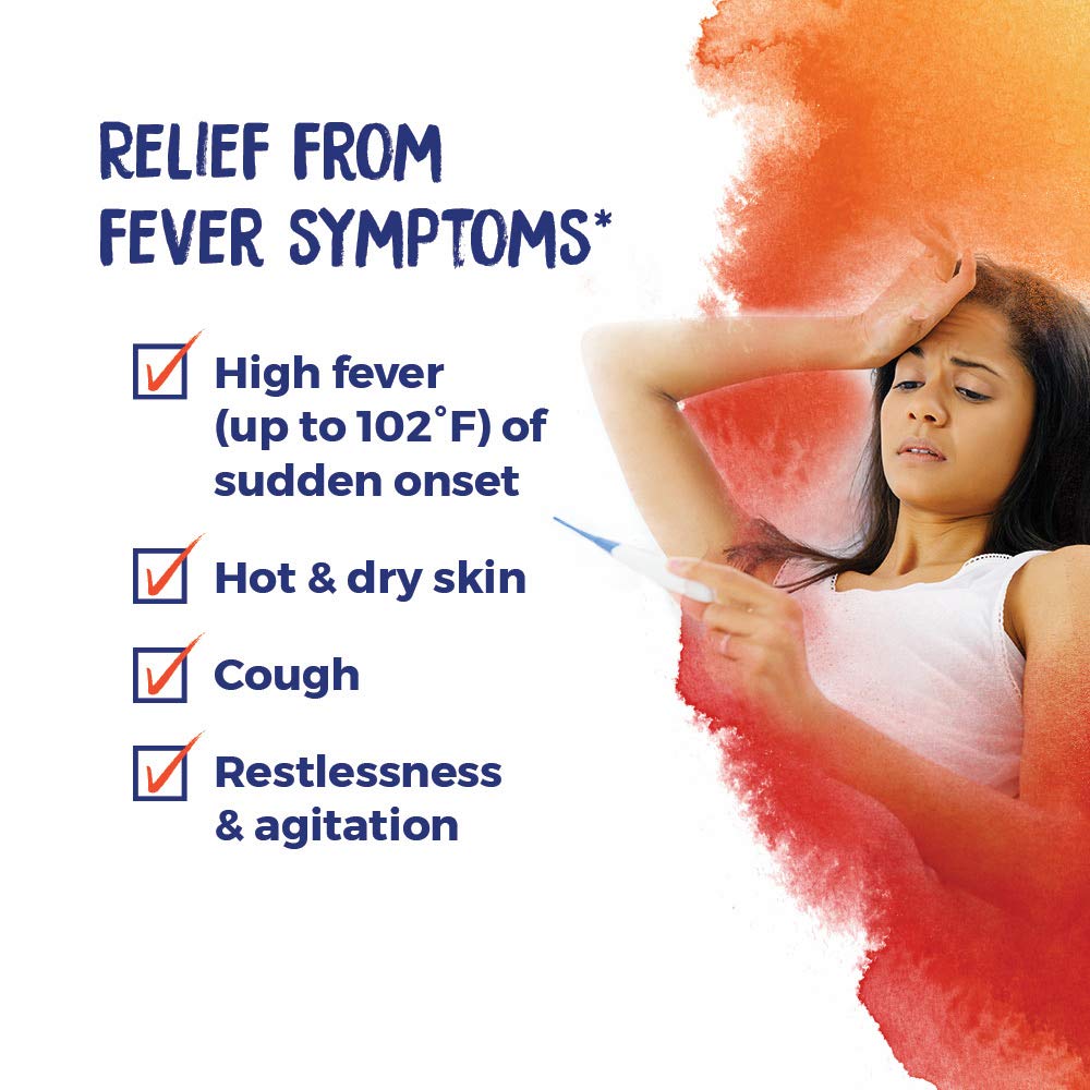 Boiron Aconitum Napellus 30C – Fever Relief Pellets, 240 Count (3 Tubes)