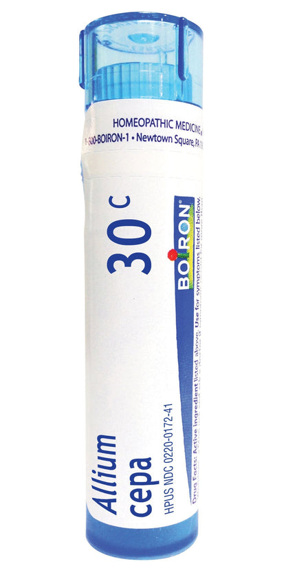 Boiron Allium Cepa 30C (Pack of 5) – Homeopathic Runny Nose Relief