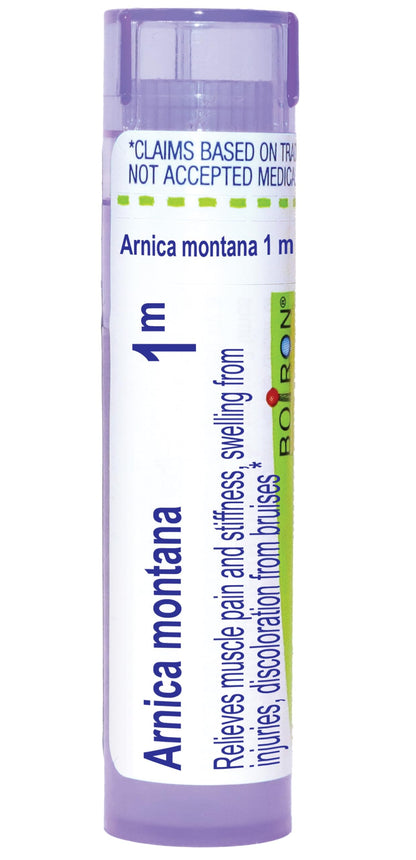 Boiron Arnica Montana 1M Pellets – Muscle Pain, Stiffness & Bruises (80 Pellets)