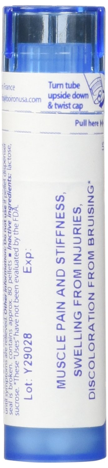 Boiron Arnica Montana 30C – 80 Count (Pack of 5) Homeopathic Pain Relief