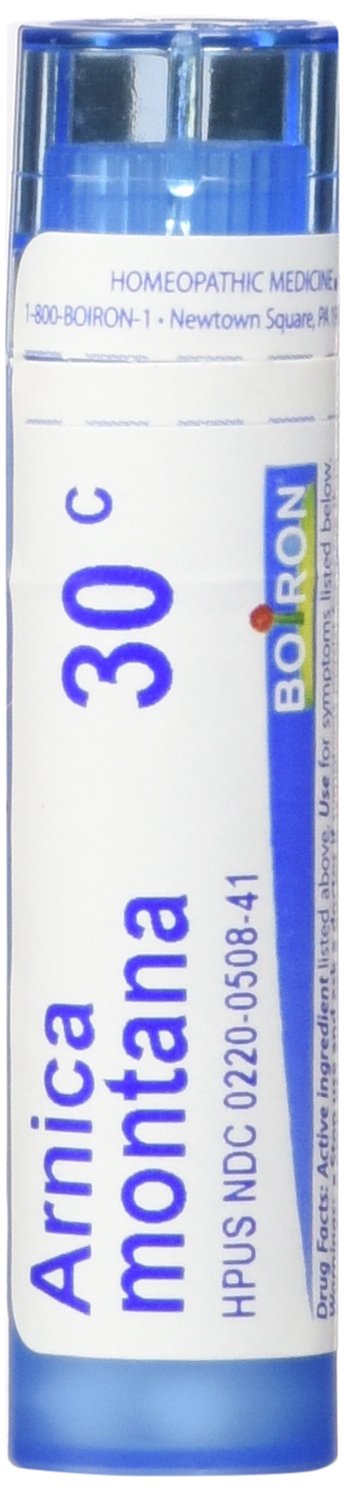 Boiron Arnica Montana 30C – 80 Count (Pack of 5) Homeopathic Pain Relief