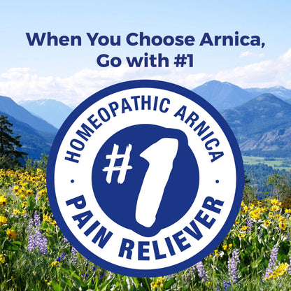 Boiron Arnica Montana 30X Homeopathic Pain Relief – Muscle Pain, Stiffness & Bruising (3 Count, 240 Pellets)
