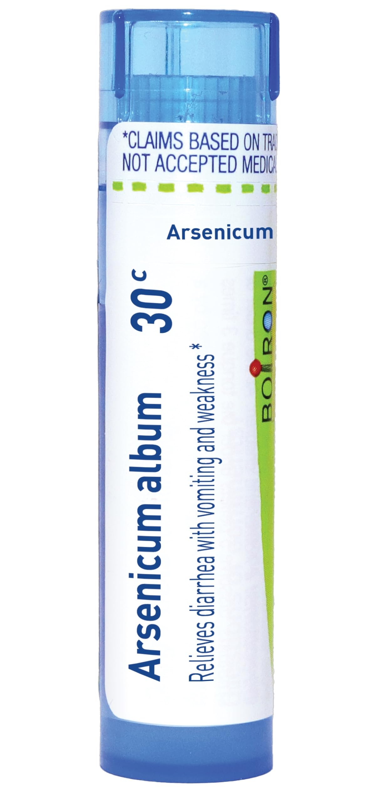 Boiron Arsenicum Album 30C – Homeopathic Relief for Diarrhea (80 Pellets)