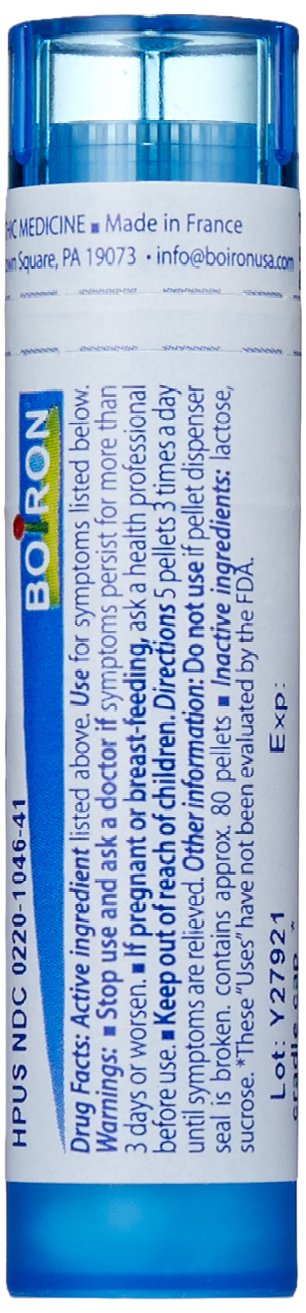 Boiron Calcarea Carbonica 30C Pellets – 80 Count Tubes (Pack of 5) | Homeopathic Medicine Made in France