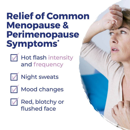 Boiron Cyclease Menopause Tablets – Hot Flashes, Night Sweats & Mood Support, 60 Count