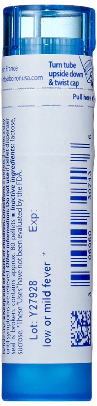Boiron Ferrum Phosphoricum 30C — Homeopathic Fever Relief (Pack of 5)