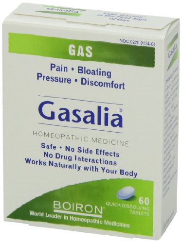 Boiron Gasalia 3 Pack – 60 Tablets Each | Homeopathic Gas Relief