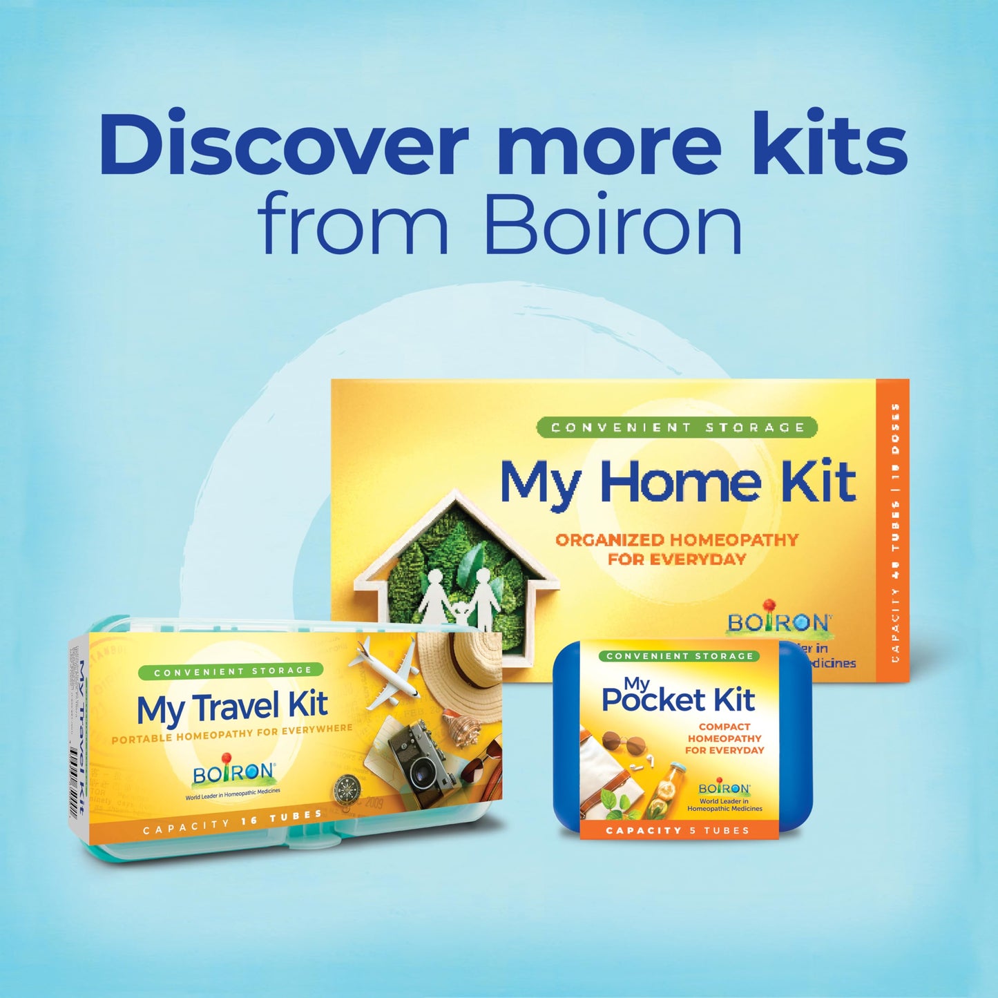 Boiron My Home Kit — Storage Case for 48 Tubes (Empty)
