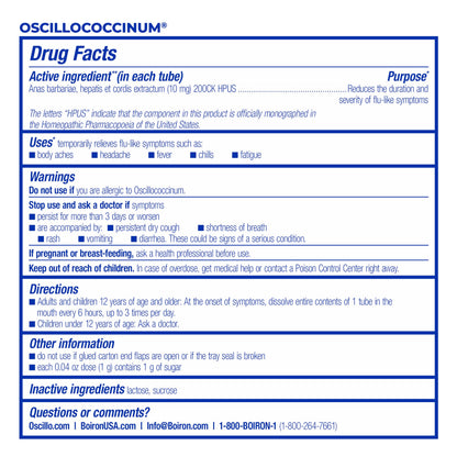Boiron HomeoFamily Kit 32 — Oscillococcinum Doses + Multidose Tubes