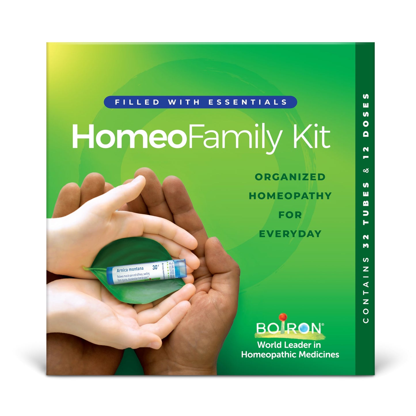 Boiron HomeoFamily Kit 32 — Oscillococcinum Doses + Multidose Tubes