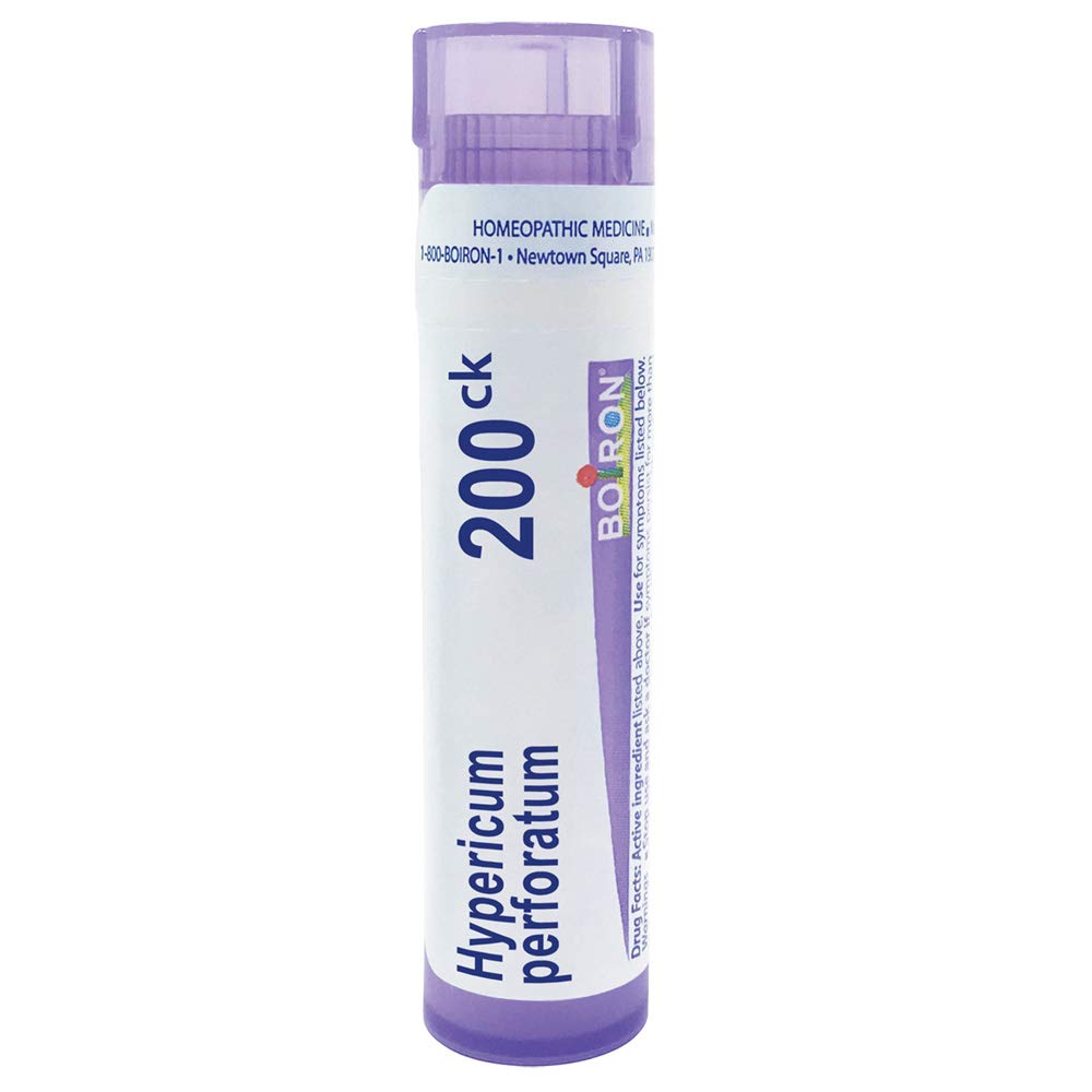 Boiron Hypericum Perforatum 200 CK – Homeopathic Nerve Pain Medicine, 80 Count