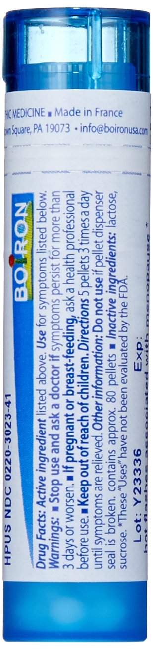 Boiron Lachesis Mutus 30C (Pack of 5) – Homeopathic Medicine for Hot Flashes
