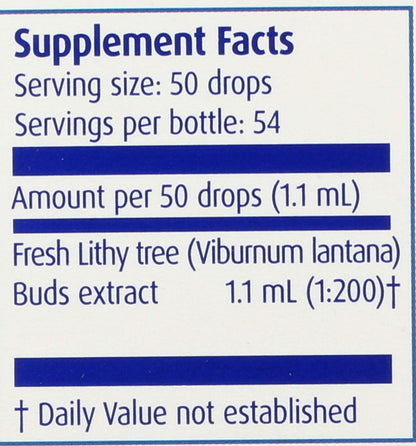 Boiron Lithy Tree Herbal Supplement - 2 oz