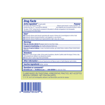Boiron Nux Vomica 30C Hangover Relief – Homeopathic Medicine