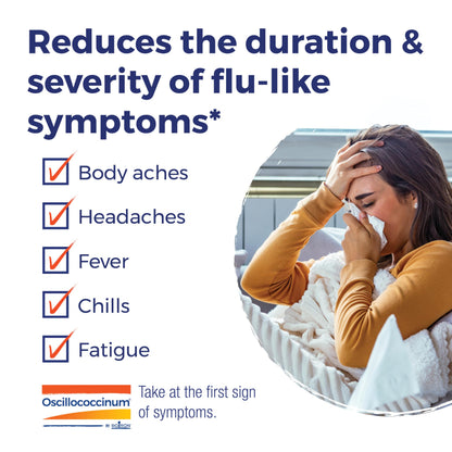 Boiron Oscillococcinum Natural Flu Relief – 30 Doses per Pack (1 Each)