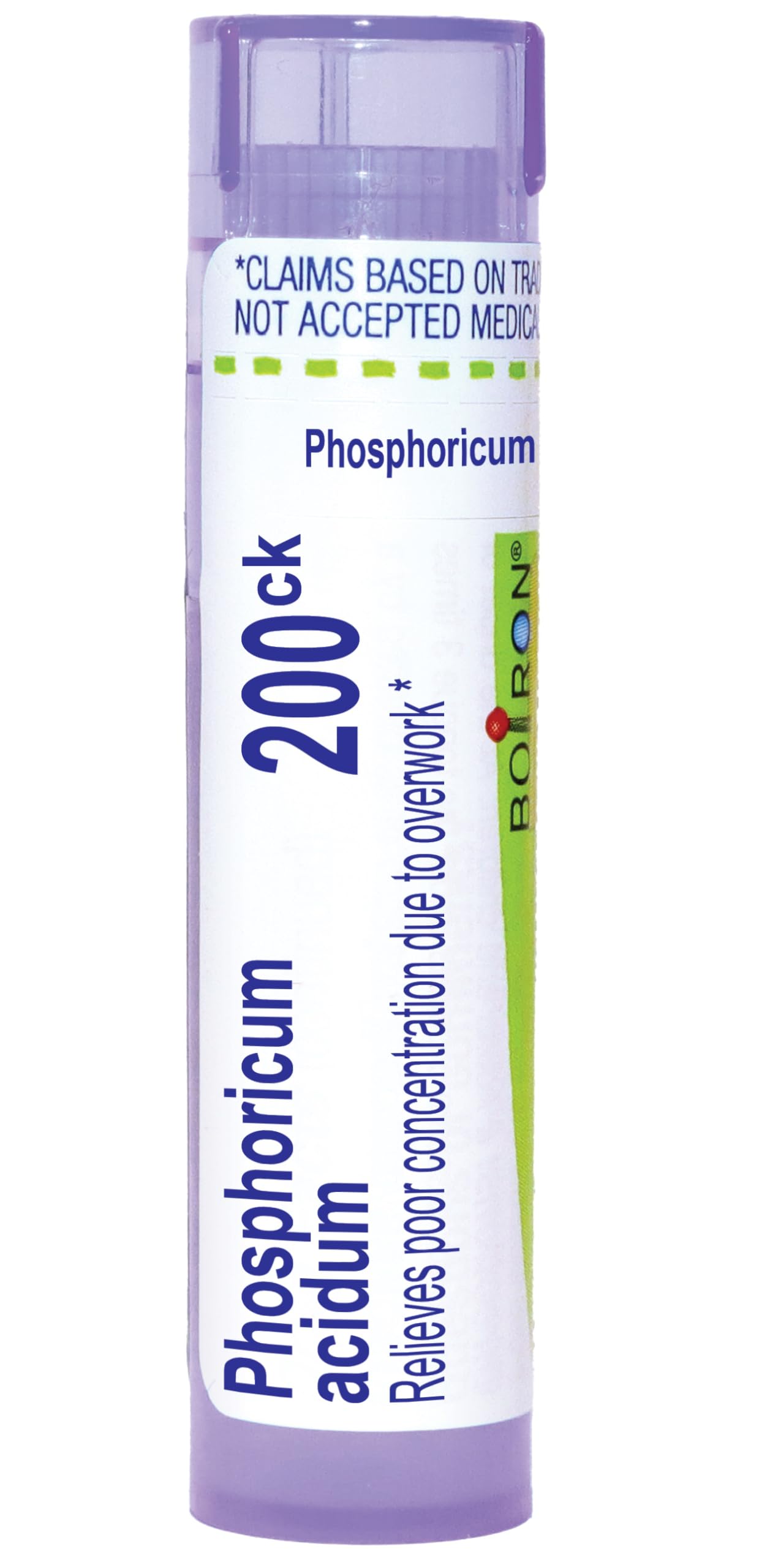 Boiron Phosphoricum Acidum 200CK – Homeopathic Concentration Medicine (80 Pellets)