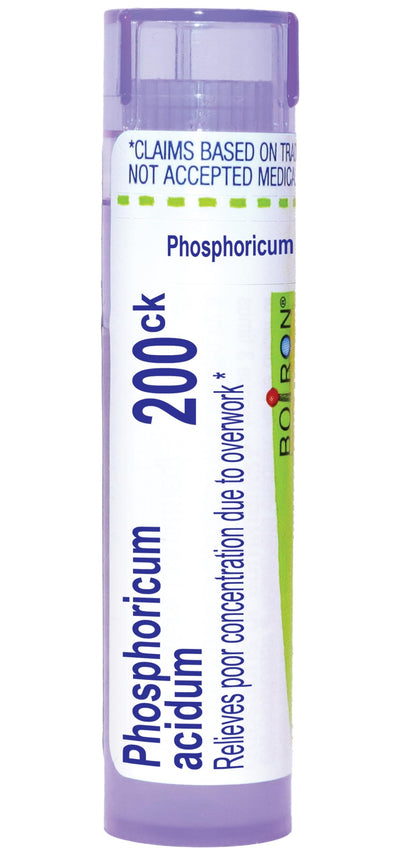 Boiron Phosphoricum Acidum 200CK – Homeopathic Concentration Medicine (80 Pellets)