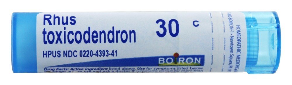 Boiron Rhus Toxicodendron 30C – 80 Pellets | Homeopathic Medicine | Poison Ivy