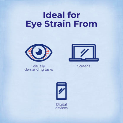 Ruta Graveolens 6C Eye Strain Relief – Boiron Homeopathic Medicine (3-Tube Pack, 240 Pellets)