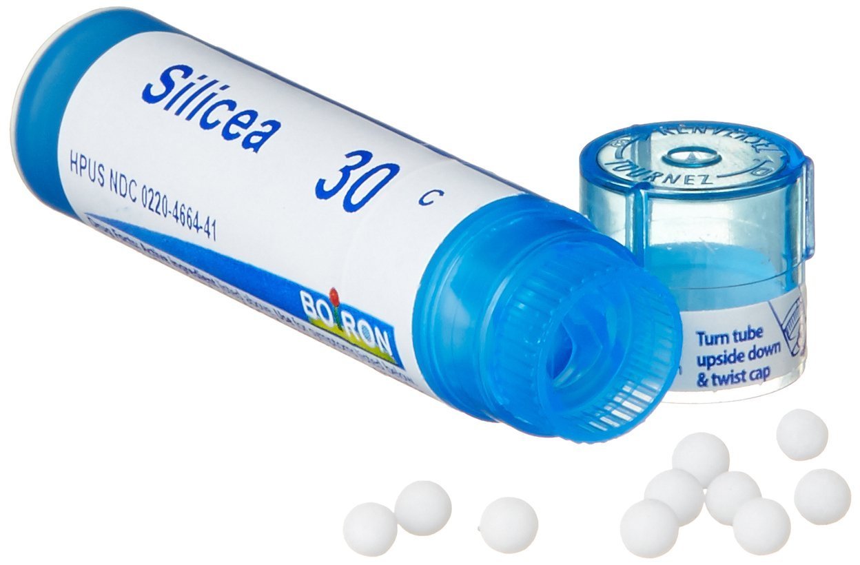 Boiron Silicea 30C Pellets – 80 Count Tube (Pack of 2)