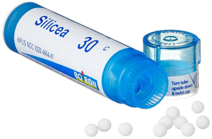 Boiron Silicea 30C Pellets – 80 Count Tube (Pack of 2)