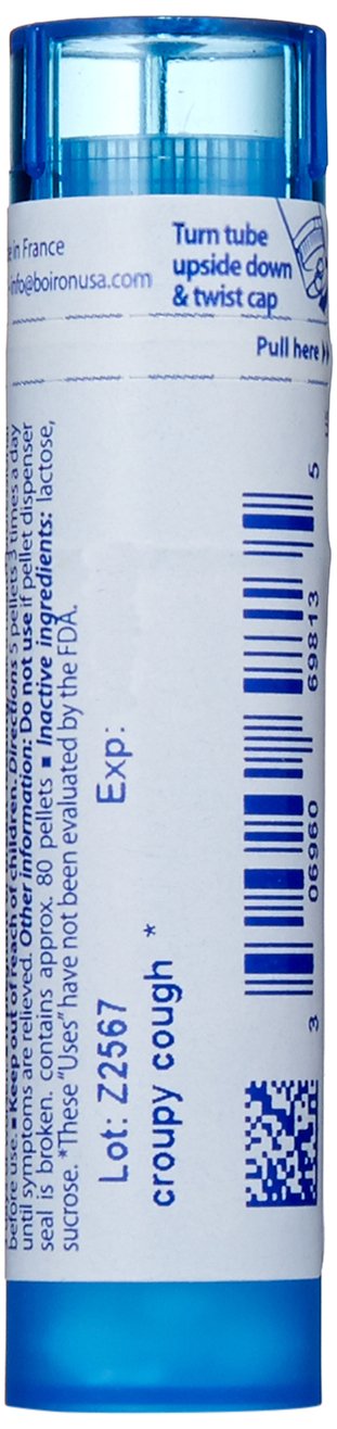Boiron Spongia Tosta 30C (Pack of 5) - Homeopathic Croupy Cough Medicine