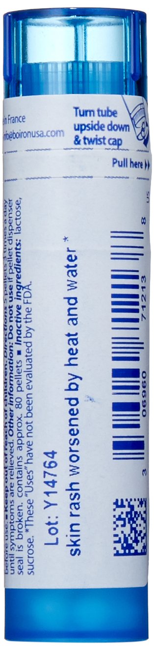 Boiron Sulphur 30C (5x80) – Homeopathic Skin Care