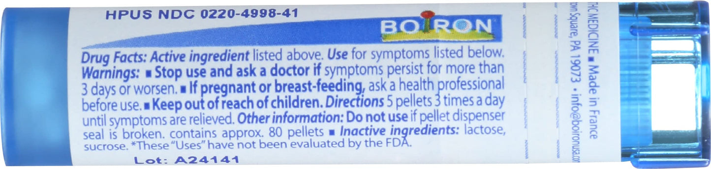 Boiron Thuja Occidentalis 30C 80 Count Multi Dose Tube