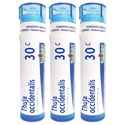 Thuja Occidentalis 30c Wart Medicine – Boiron Pack of 3 (240 Pellets)