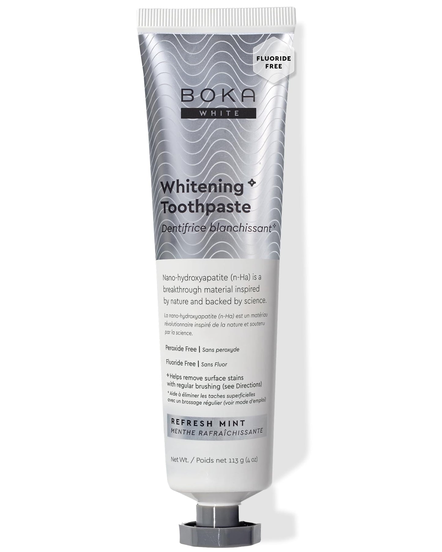 Boka Fluoride Free Nano-Hydroxyapatite Toothpaste – For Sensitive Teeth (4 oz)