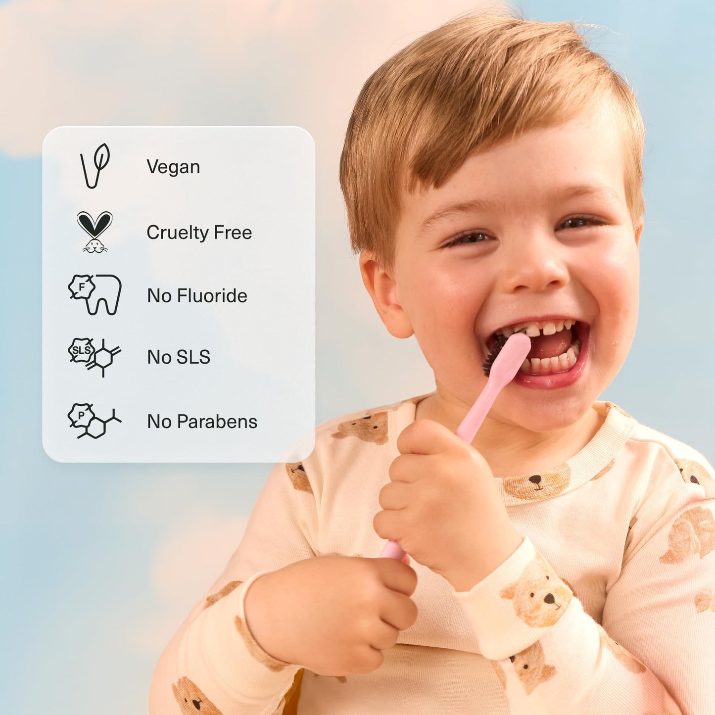 Boka Nano Hydroxyapatite Toothpaste – Fluoride Free, Orange Cream, 4 oz 3Pk (US Manufactured)