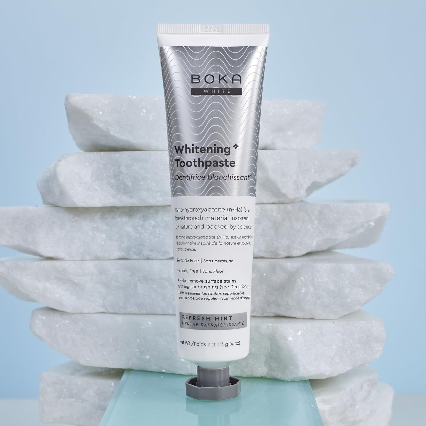Boka Fluoride Free Nano-Hydroxyapatite Toothpaste – For Sensitive Teeth (4 oz)