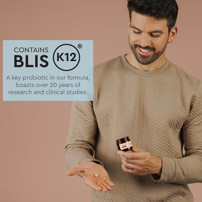 Boka Vital Bite Oral Probiotics with BLIS K12 & Vitamin D3 K2 | Sugar-Free Nut-Free Chewable Dental Probiotics