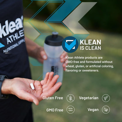 Klean ATHLETE Klean Calcium Citrate - Bone Health & Density | 120 Capsules | Gluten Free, Vegan & Non-GMO