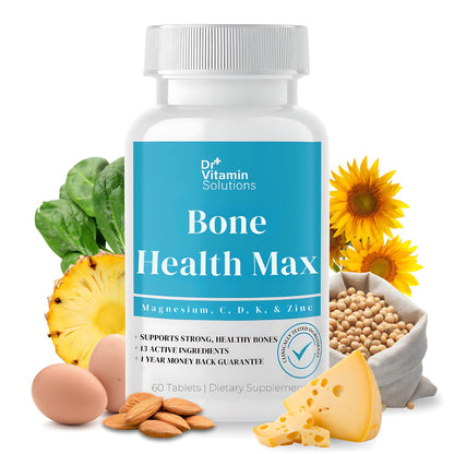DR Vitamin Solutions Bone Health Max - Calcium, Magnesium & Vitamin D3