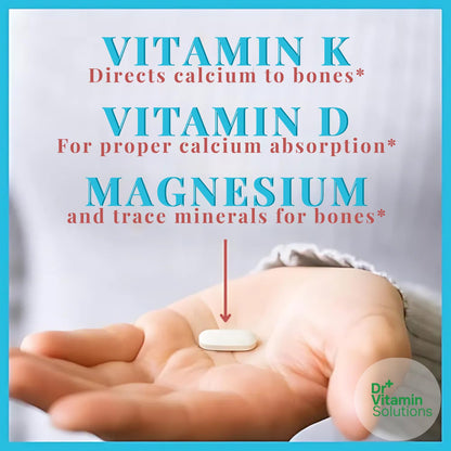 DR Vitamin Solutions Bone Health Max - Calcium, Magnesium & Vitamin D3