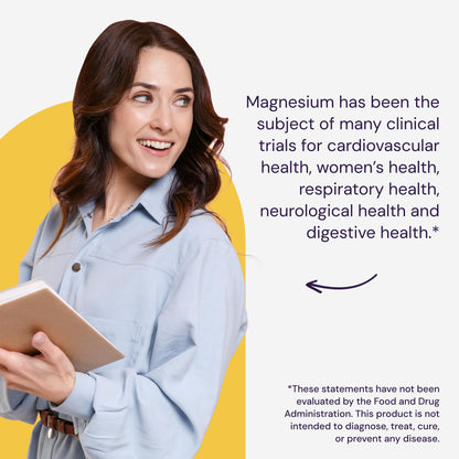 Healthy Origins Magnesium Bisglycinate Chelate - Non-GMO, Gluten Free, Cardiovascular & Bone Support | 120 Tablets