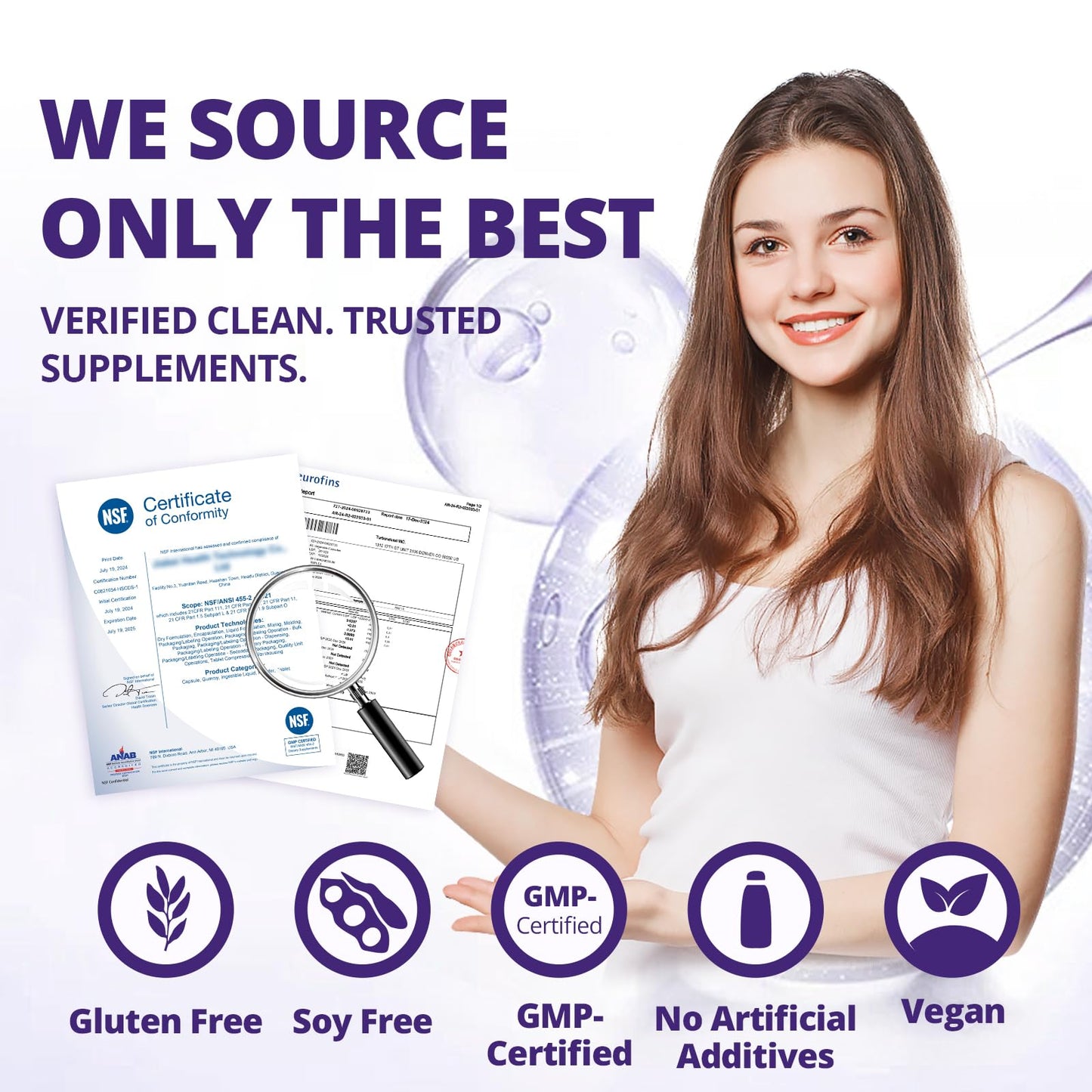 Magnesium Complex 420 mg | Bisglycinate & L-Threonate High-Absorption Formula