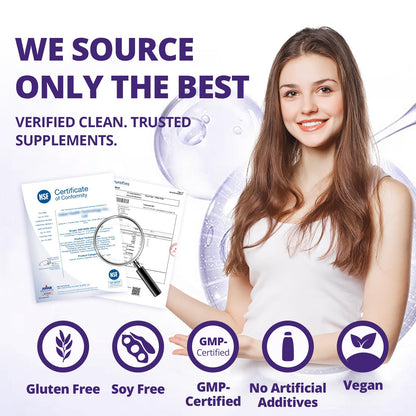 Magnesium Complex 420 mg | Bisglycinate & L-Threonate High-Absorption Formula