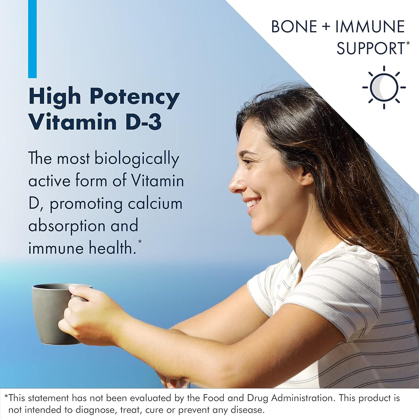 Metabolic Maintenance Vitamin D-3 2000 IU + Vitamin C - 120 Capsules