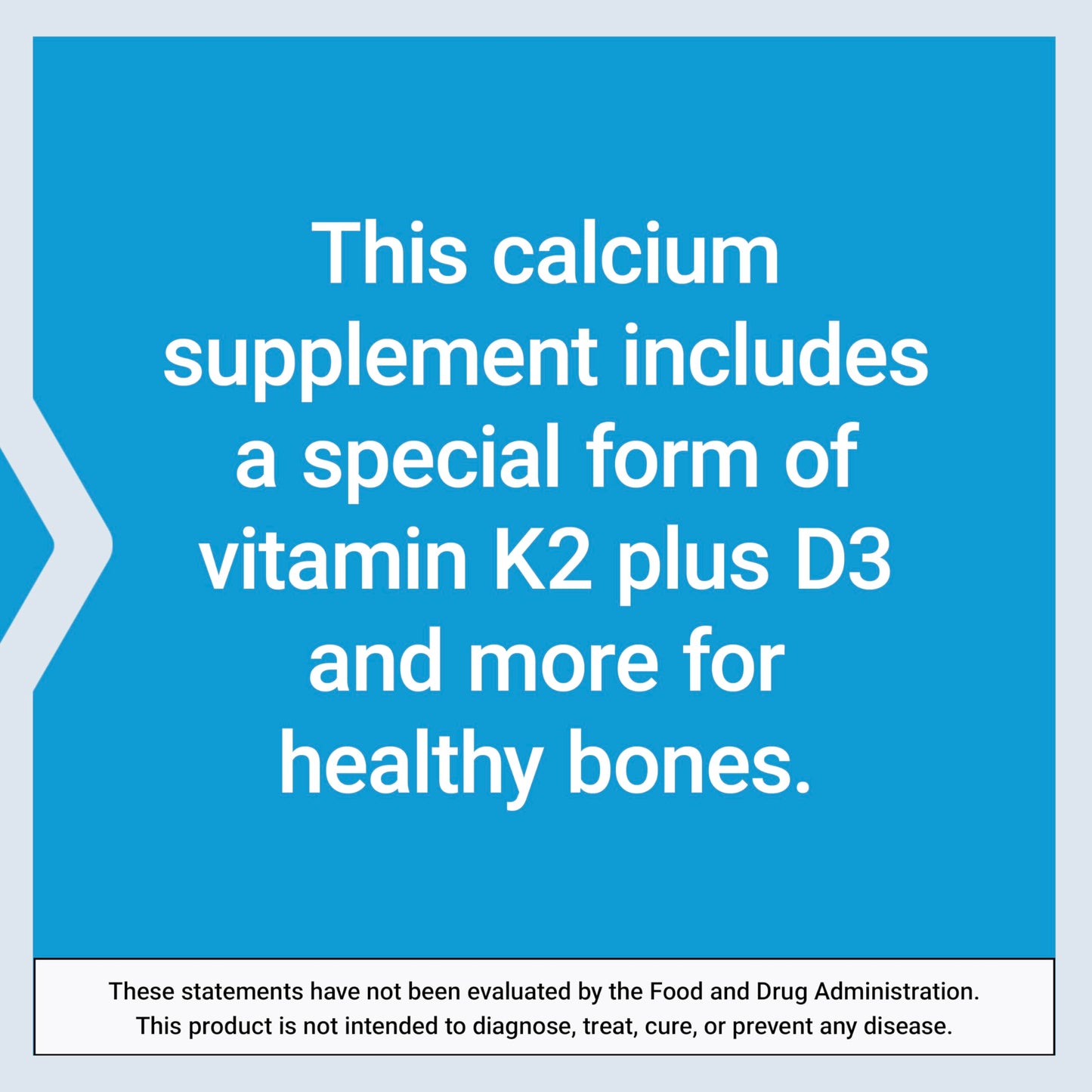 Bone Restore Elite Calcium with K2 - Life Extension | Gluten-Free & Non-GMO | 120 Capsules