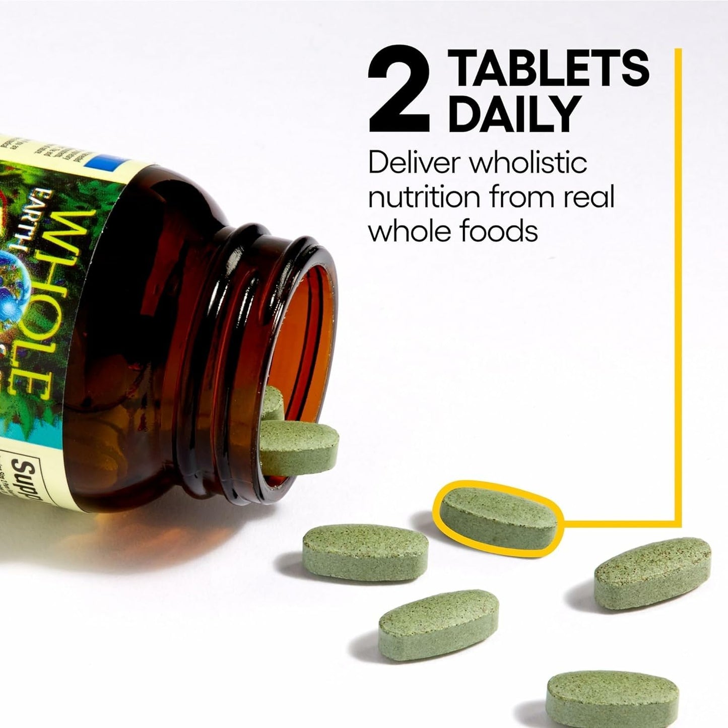 Natural Factors Whole Earth & Sea Women's 50+ Multivitamin & Mineral – 60 Tablets