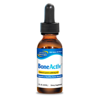 Boneactiv Rubbing Oil 1 Ounce | North American Herb & Spice