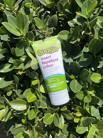 Boogie Insect Repellent Lotion – DEET-Free, 20% Picaridin, 14-Hour Mosquito & Tick Protection (6 oz)