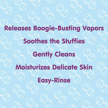 Boogie Kids Botanical Bubble Bath – Soothing Vapor, Mint Eucalyptus, 18 oz