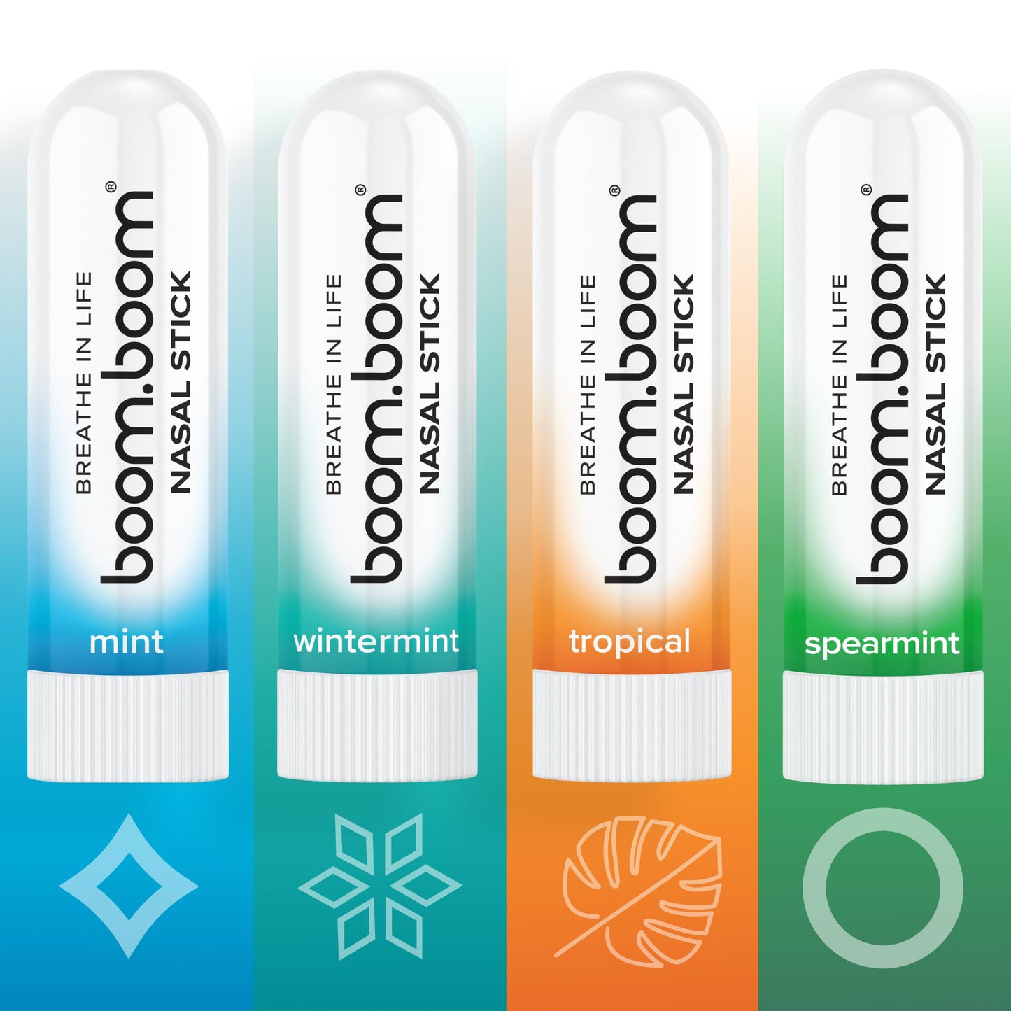 BoomBoom Nasal Stick | Vapor Flow Technology for Fresh, On-the-Go Breathing