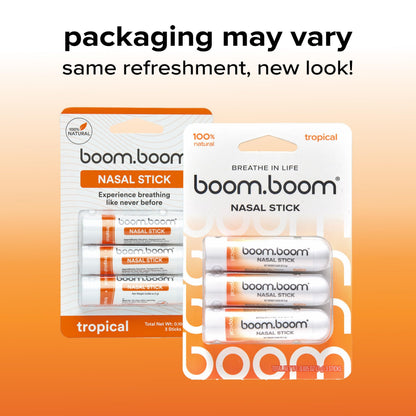 BoomBoom Nasal Stick | Vapor Flow Technology – Tropical